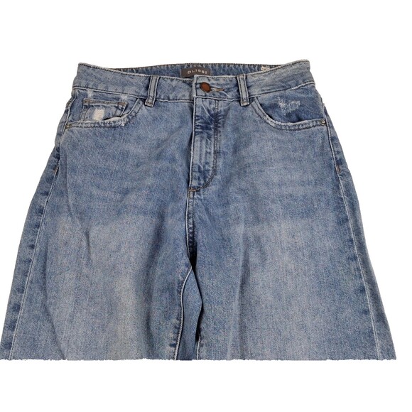 DL1961 Women’s Size 27 Hepburn High-Rise Wide Leg Jeans Light Blue Denim - Picture 11 of 16